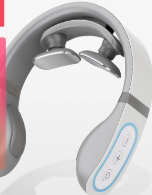 Wireless Electronic Neck Massager 4D Shiatsu Cervical Massager Stiff Neck Mass'age Health Care Therapy PulsePain Relief